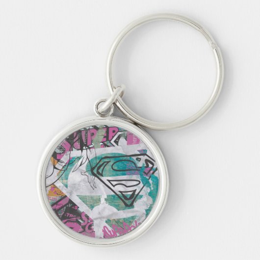 Supergirl Comic Capers Patroon 11 Sleutelhanger (Voorkant)