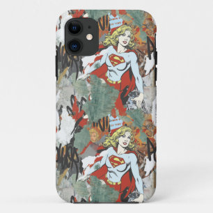 Supergirl Comic Capers Pattern 8 Case-Mate iPhone Case