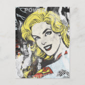 Supergirl Comic Caps 1 Briefkaart (Voorkant)