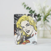 Supergirl Comic Caps 1 Briefkaart (Staand voorkant)