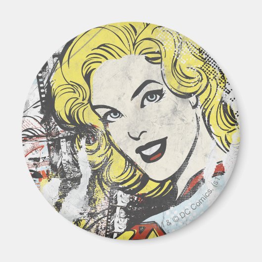 Supergirl Comic Caps 1 Magneet (Voorkant)