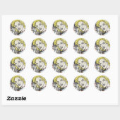 Supergirl Comic Caps 1 Ronde Sticker (Vel)