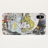 Supergirl Comic Caps 3 Case-Mate iPhone Case (Achterkant (horizontaal))