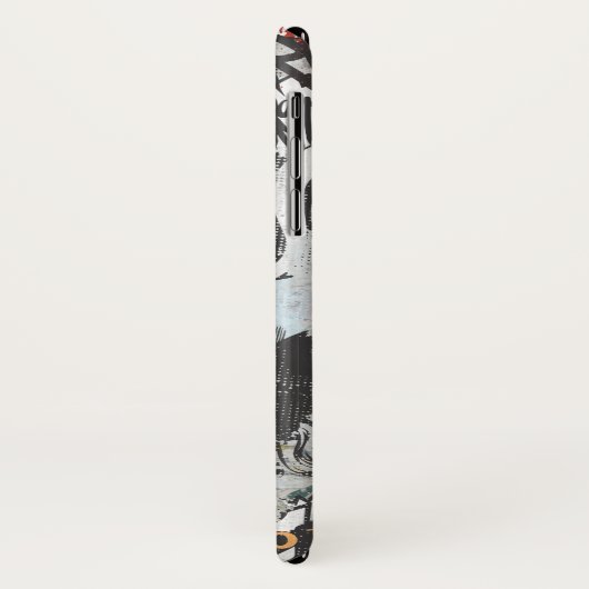 Supergirl Comic Caps 3 Case-Mate iPhone Case (Achterkant/links)