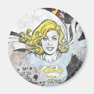 Supergirl Comic Caps 3 Magneet