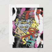 Supergirl Comic Caps 4 Briefkaart (Voorkant / Achterkant)