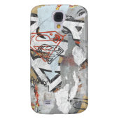 Supergirl Comic Caps Patroon 1 Case-Mate Samsung Galaxy Hoesje (Achterkant)