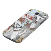 Supergirl Comic Caps Patroon 1 Case-Mate Samsung Galaxy Hoesje (Onderkant)