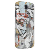 Supergirl Comic Caps Patroon 1 Case-Mate Samsung Galaxy Hoesje (Back/Rechts)