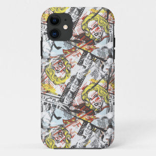 Supergirl Comic Caps Patroon 2 Case-Mate iPhone Case