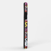 Supergirl Comic Caps Patroon 4 Case-Mate iPhone Case (Achterkant/rechts)