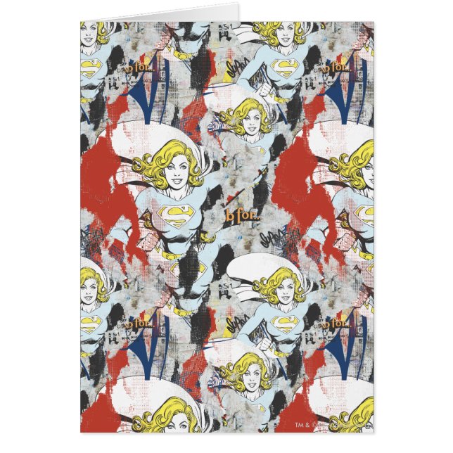 Supergirl Comic Caps Patroon 5 (Voorkant)