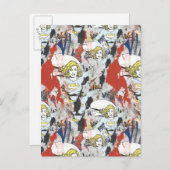 Supergirl Comic Caps Patroon 5 Briefkaart (Voorkant / Achterkant)