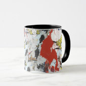 Supergirl Comic Caps Patroon 5 Mok (Voorkant rechts)