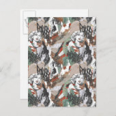 Supergirl Comic Caps Patroon 6 Briefkaart (Voorkant / Achterkant)