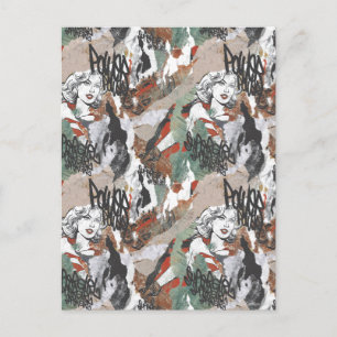 Supergirl Comic Caps Patroon 6 Briefkaart