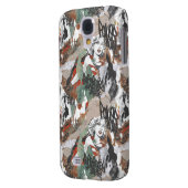 Supergirl Comic Caps Patroon 6 Case-Mate Samsung Galaxy Hoesje (Achterkant Links)