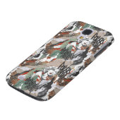 Supergirl Comic Caps Patroon 6 Case-Mate Samsung Galaxy Hoesje (Onderkant)