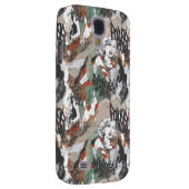 Supergirl Comic Caps Patroon 6 Case-Mate Samsung Galaxy Hoesje (Back/Rechts)