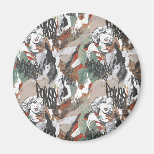 Supergirl Comic Caps Patroon 6 Magneet