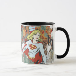Supergirl Comic Caps Patroon 8 Mok