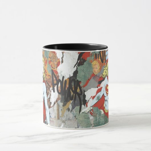 Supergirl Comic Caps Patroon 8 Mok (Midden)