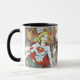 Supergirl Comic Caps Patroon 8 Mok