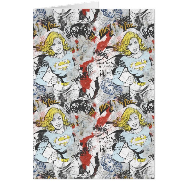 Supergirl Comic Caps Patroon 9 (Voorkant)