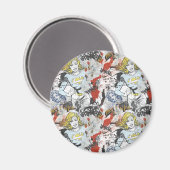 Supergirl Comic Caps Patroon 9 Magneet (Voorkant / Achterkant)