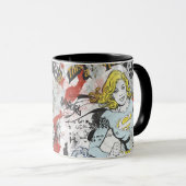 Supergirl Comic Caps Patroon 9 Mok (Voorkant rechts)