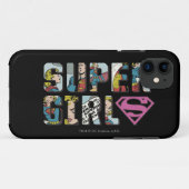 Supergirl Comic Logo Case-Mate iPhone Case (Achterkant (horizontaal))