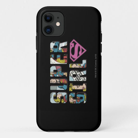 Supergirl Comic Logo Case-Mate iPhone Case (Achterkant)