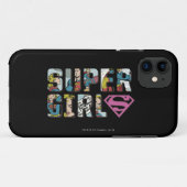 Supergirl Comic Logo Case-Mate iPhone Case (Achterkant (horizontaal))