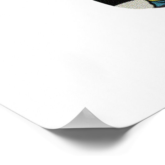 Supergirl Comic Logo Poster (Hoek)