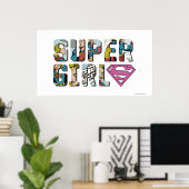 Supergirl Comic Logo Poster (Thuiskantoor)