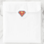 Supergirl Comic Logo Ronde Sticker (Tas)