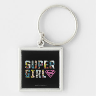 Supergirl Comic Logo Sleutelhanger