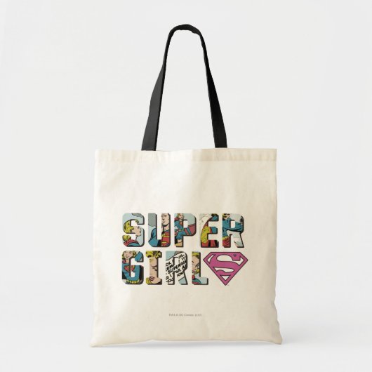 Supergirl Comic Logo Tote Bag (Voorkant)