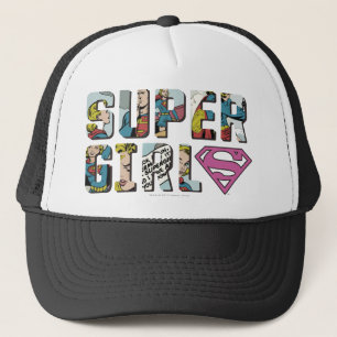 Supergirl Comic Logo Trucker Pet
