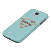 Supergirl Comic Strip Logo Case-Mate Samsung Galaxy Hoesje (Onderkant)