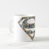 Supergirl Comic Strip Logo Koffiemok (Voorkant links)