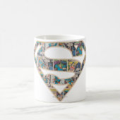 Supergirl Comic Strip Logo Koffiemok (Center)