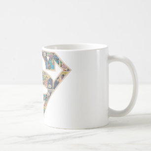 Supergirl Comic Strip Logo Koffiemok