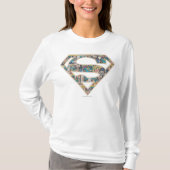 Supergirl Comic Strip Logo T-shirt (Voorkant)