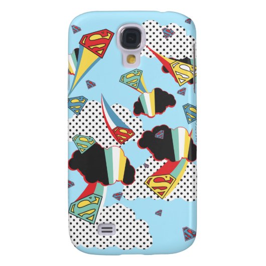 Supergirl Crazy Sky Case-Mate Samsung Galaxy Hoesje (Achterkant)