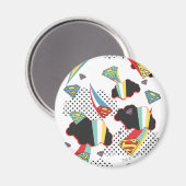 Supergirl Crazy Sky Magneet (Voorkant / Achterkant)