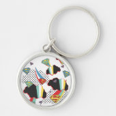 Supergirl Crazy Sky Sleutelhanger (Voorkant)