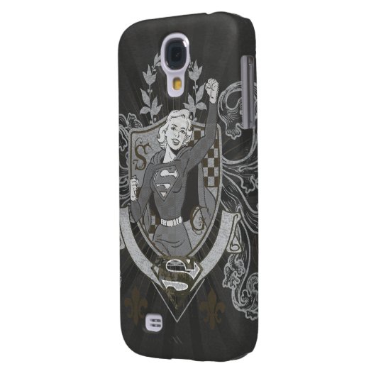 Supergirl Crest Case-Mate Samsung Galaxy Hoesje (Achterkant Links)