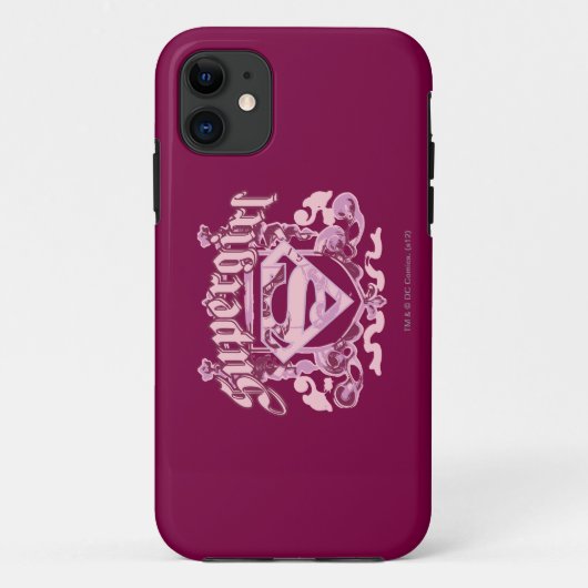 Supergirl Crest Design Case-Mate iPhone Case (Achterkant)