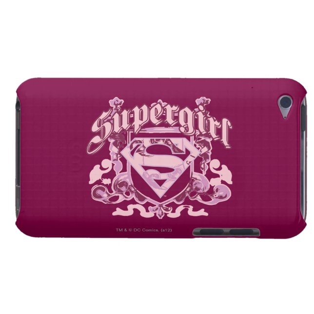 Supergirl Crest Design iPod Touch Hoesje (Achterkant Horizontaal)
